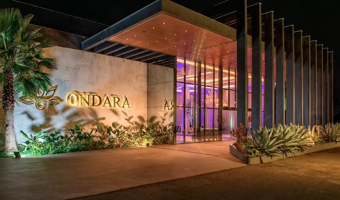 Fachada do Ondara Buffet Palace